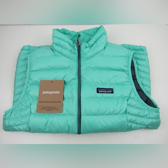 Patagonia Jackets & Blazers - Patagonia Women's Down Sweater Vest Medium Galah Green